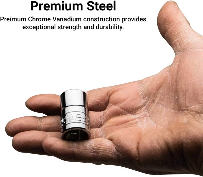 Capri Tools E8 External Star Socket, 1/4-Inch Drive - Image 3