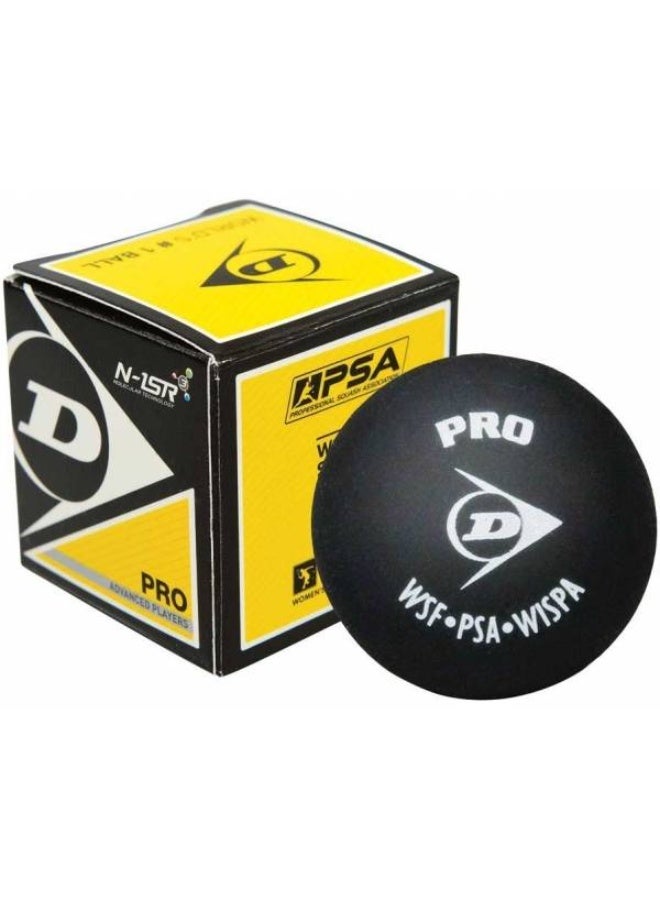 Dunlop Pro Squash Balls (double yellow dot, dozen) - Image 2