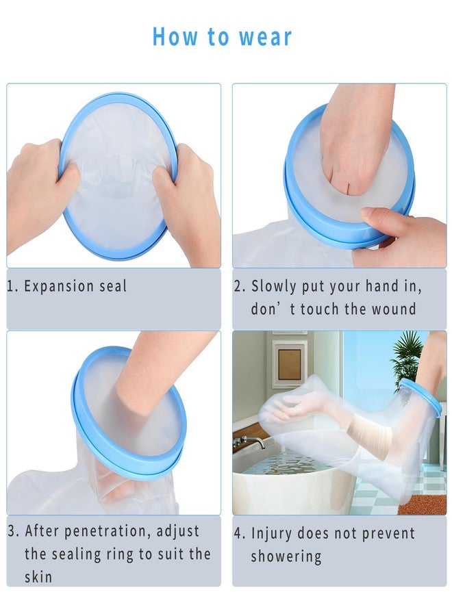 SUPERNIGHT Arm Cast Cover for Shower Child Waterproof, Watertight Bandage Cast Protector for Arm, Wrist, Elbow, and Hand Wounds, Reusable Sleeve for Bathing and Shower (Long) - Image 3