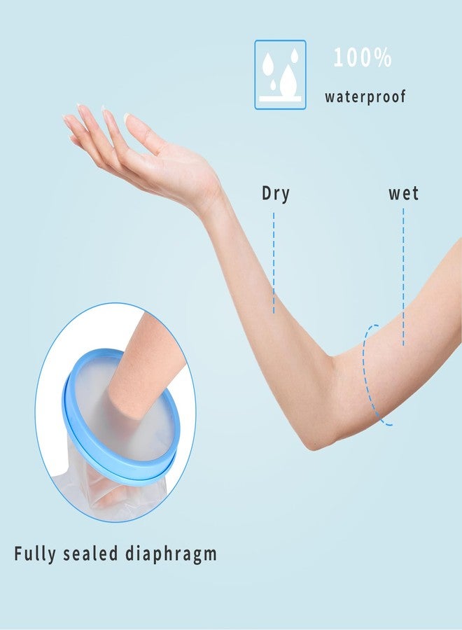 SUPERNIGHT Arm Cast Cover for Shower Child Waterproof, Watertight Bandage Cast Protector for Arm, Wrist, Elbow, and Hand Wounds, Reusable Sleeve for Bathing and Shower (Long) - Image 2