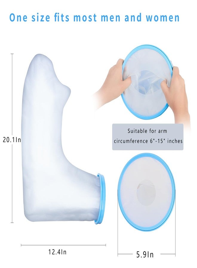 SUPERNIGHT Arm Cast Cover for Shower Child Waterproof, Watertight Bandage Cast Protector for Arm, Wrist, Elbow, and Hand Wounds, Reusable Sleeve for Bathing and Shower (Long) - Image 4