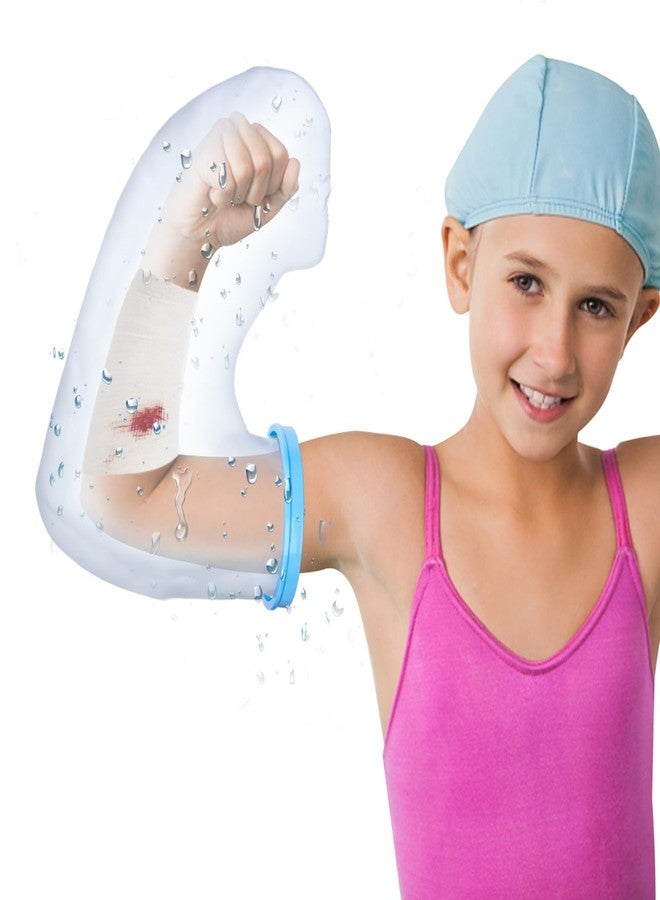 SUPERNIGHT Arm Cast Cover for Shower Child Waterproof, Watertight Bandage Cast Protector for Arm, Wrist, Elbow, and Hand Wounds, Reusable Sleeve for Bathing and Shower (Long) - Image 1