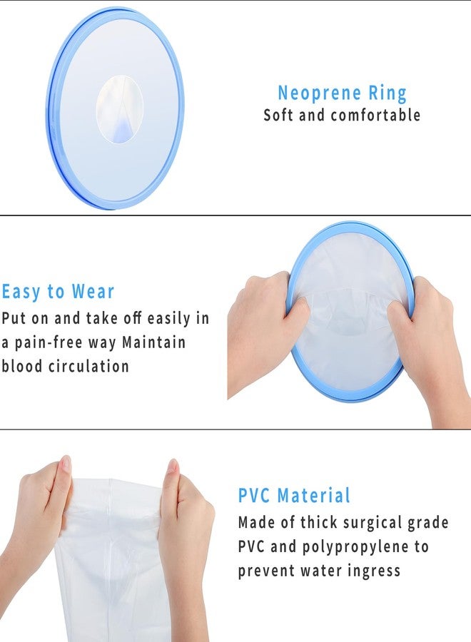 SUPERNIGHT Arm Cast Cover for Shower Child Waterproof, Watertight Bandage Cast Protector for Arm, Wrist, Elbow, and Hand Wounds, Reusable Sleeve for Bathing and Shower (Long) - Image 5
