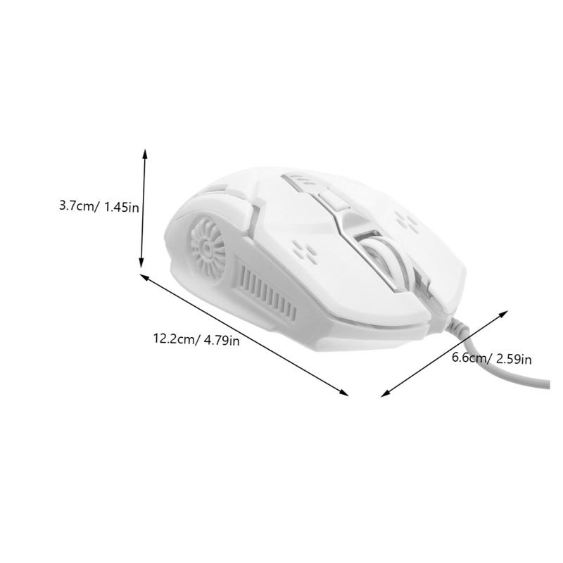 Silent USB Wired Gaming Mouse For Laptop With Led Backlight And Ergonomic Design - Image 3
