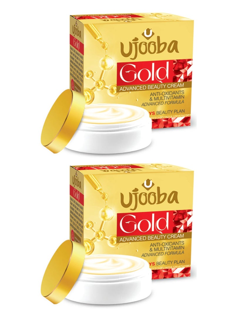 GOLD ADVANCED BEAUTY CREAM - 17 gm - Pack of 2