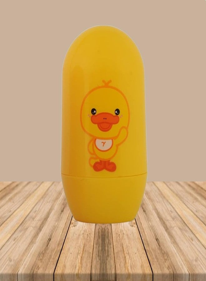 Alya The Cheeky Kidzz Baby Grooming Essential Nail Manicure Pedicure Cutter Safety Kit 4 IN 1 Combo With Cute Printed Portable Travel Protective Case For Toddlers/Infants/New Borns (0 Months+)(YELLOW BEAR) - Image 1
