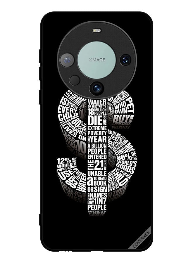 Covernex Protective Case Cover For Huawei Mate 60 Pro Calligraphy Dollar - Image 1