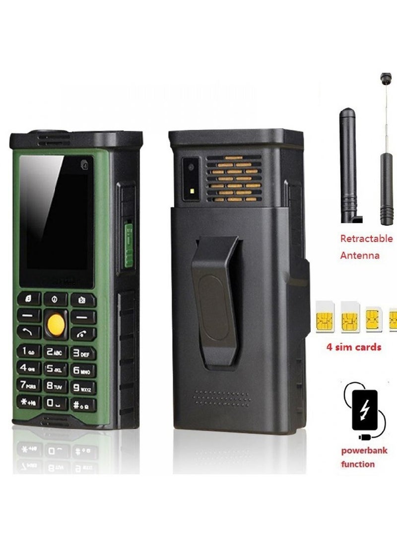 Hope - Hope Outdoor Mobile Phone with Long-Lasting Battery, Four-SIM, Four-Standby, Pull-Up Antenna, Strong Signal, and Button Function – Ideal for Remote Areas and Outdoor Use - Image 1