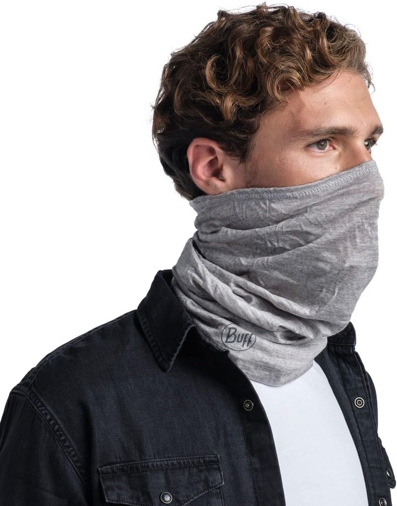 Buff Lightweight Merino Wool Multifunctional Tubular - Birch - Image 4
