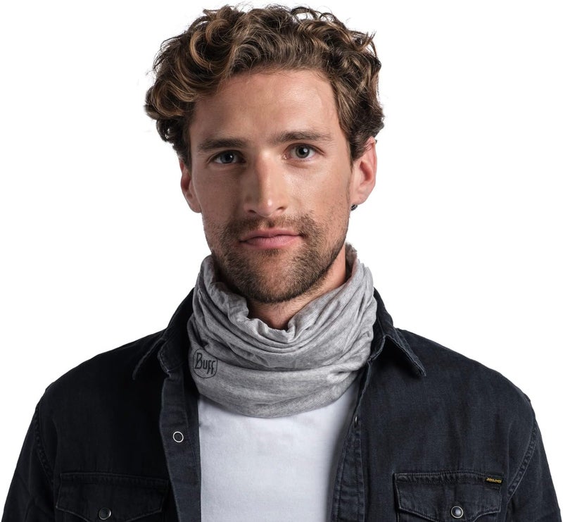 Buff Lightweight Merino Wool Multifunctional Tubular - Birch - Image 2