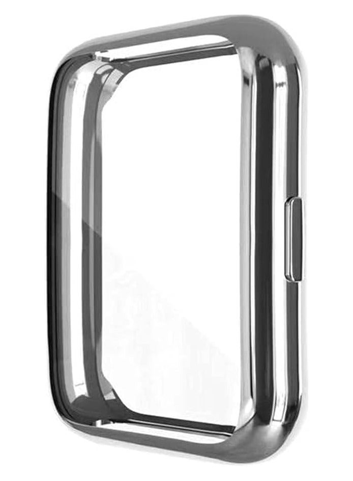 حافظة حماية مرنة للشاشة من مادة TPU الناعمة المقاومة للصدمات لساعة هواوي فيت 2 (فضي)