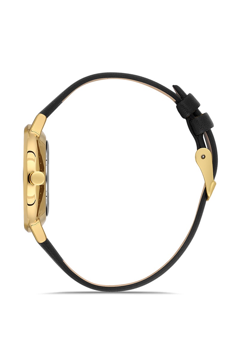 OMAX Women’s Wrist-Watch | Analog | Leather Strap | Elegant Design - Image 2