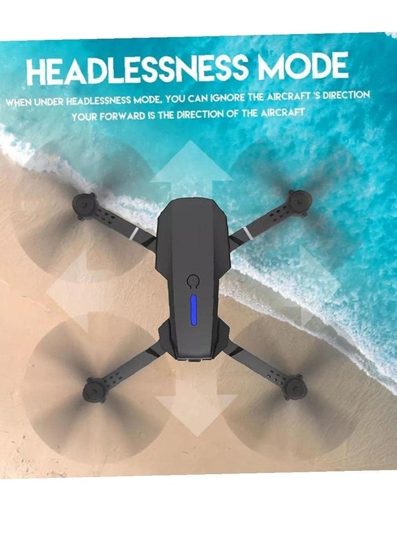 Gravity E88 Ayoo Mini Drone ‚Äì 4K Dual Camera Aerial Adventure for Captivating Shots, Ideal for All Ages - Image 2