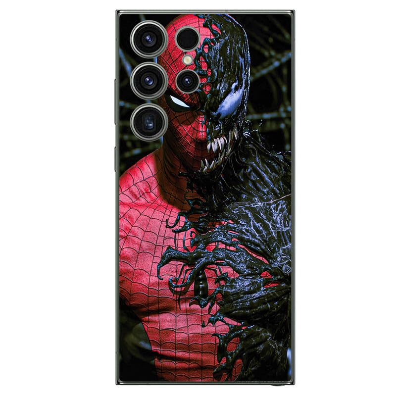 FCS Printed Designer Vinyl Mobile Back Skin Sticker for Samsung Galaxy S24 Ultra| Protects Against Dust, Precision-Fit, Vinyl, Bubble-Free Installation- (DZ-16) - Image 1