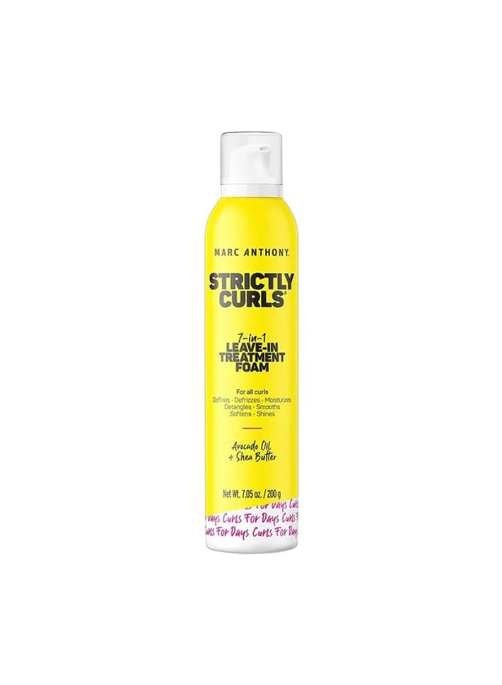 MARC ANTHONY STRICTLY CURLS 7IN1 LVE-IN TRTFOAM 210ML:003635 - Image 1