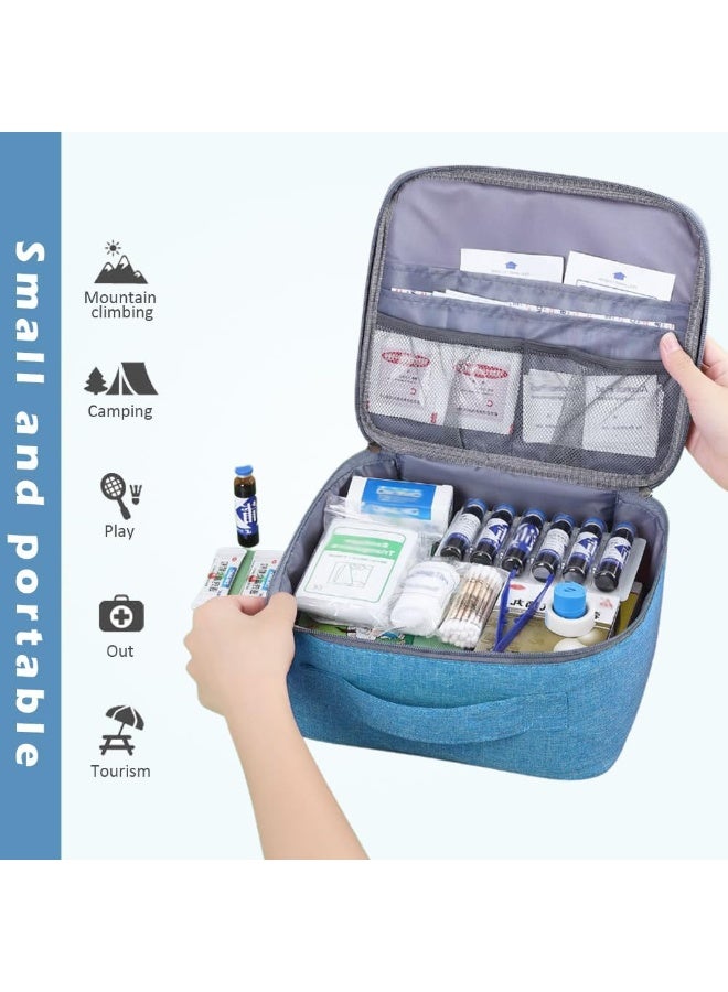 Empty First Aid Kit Bag – Portable Medical Organizer for Home, Travel & Car - Image 2