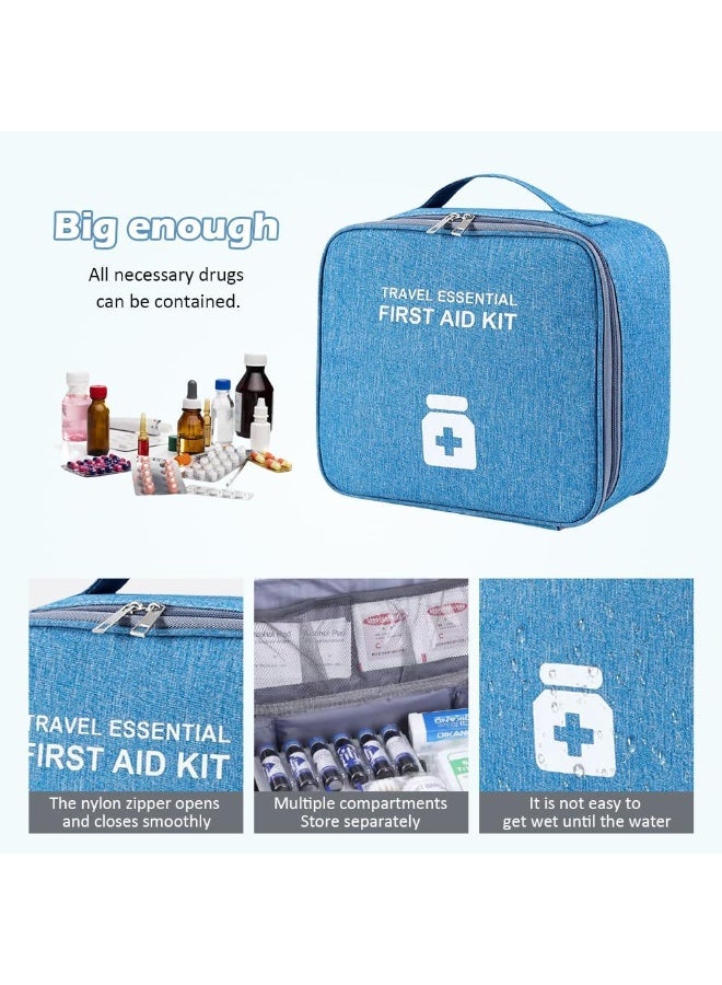 Empty First Aid Kit Bag – Portable Medical Organizer for Home, Travel & Car - Image 3