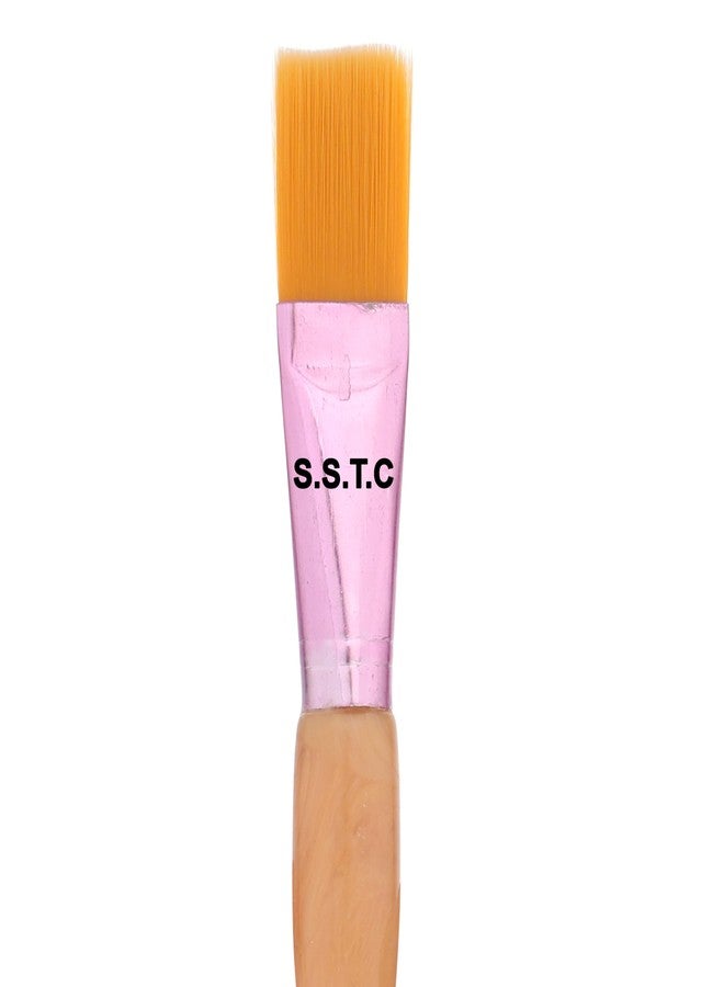 S.S.T.C Face Pack/Mask Brush with Soft Bristle | Brush Applicator Tool for Face | Perfect for Clay, Gel and Cream Face Masks (Pink, Pakc of 2) - Image 2