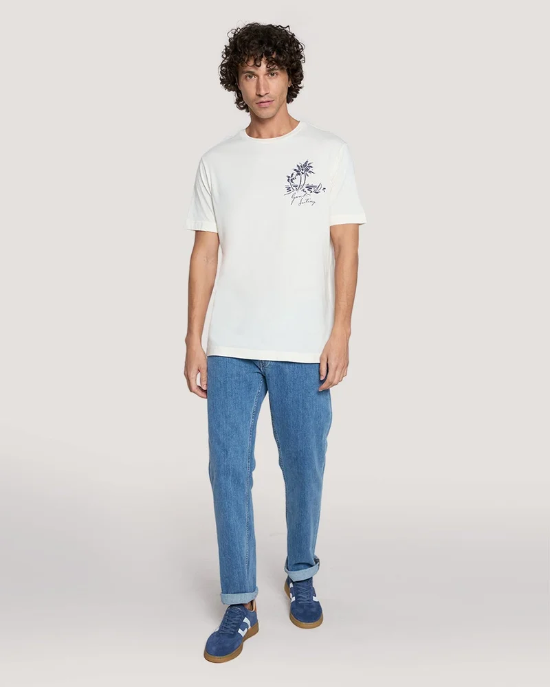 Gant  Gant Sunfaded Printed Tshirt for Men | Best Price UAE