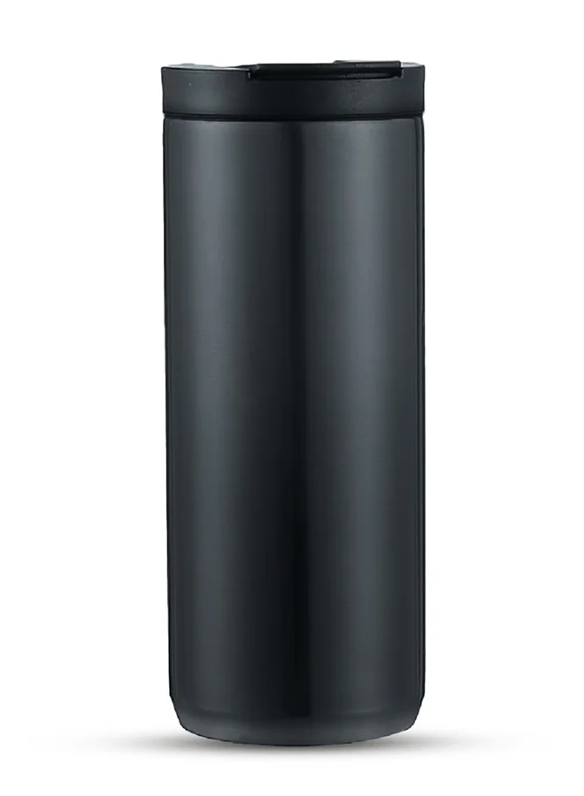 Hydrobrew HYDROBREW Double Wall Insulated Tumbler Water Bottle - Black, 400ml