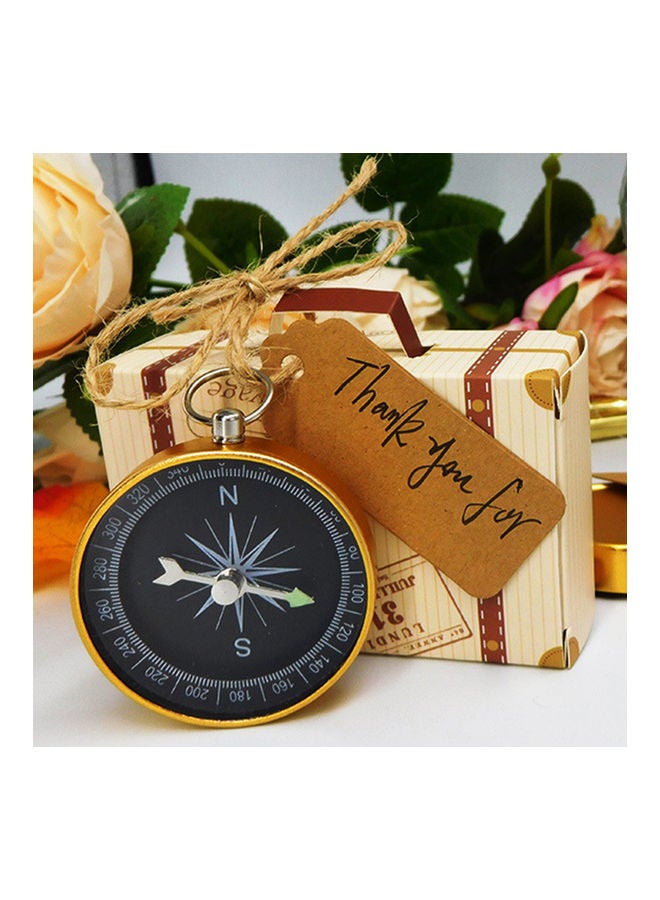 نيبمينينت صندوق هدايا حلويات وحلوى مُخصصة لحفلة استقبال المولود مع بوصلة وبدلاية - Image 2