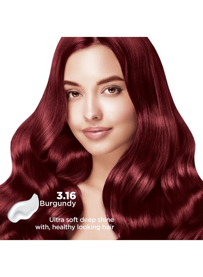 Nisha Creme Hair Colour 3.16 Burgundy (60Gm + 60Ml + 18Ml Nisha Conditioner With Natural Herbs 100% Grey Hair Coverage) Pack Of 2 - Image 5