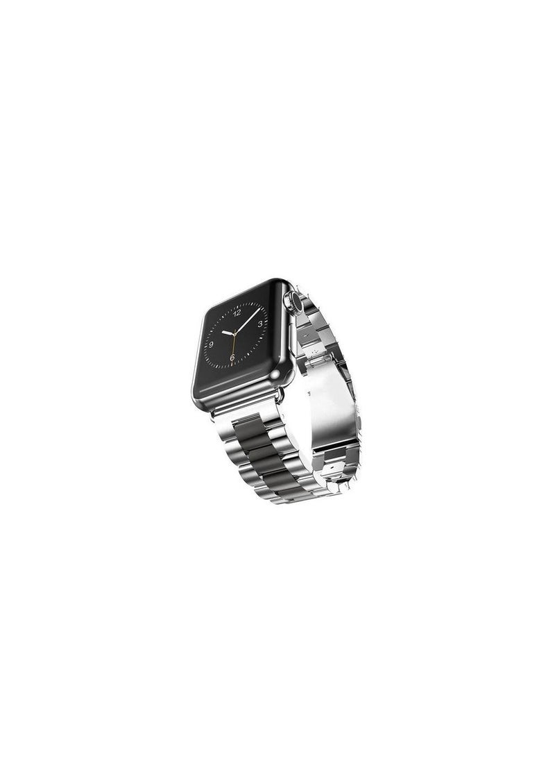 Stainless Steel Strap Metal Bracelet for Apple Watch Series 6/5/4/3/2/SE - 44/42 mm - Image 3