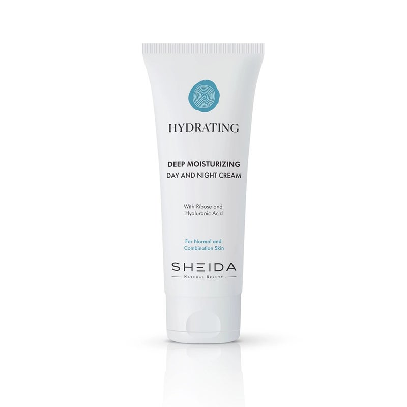 Sheida Hydrating Intensive Moisturizing Daily Care Cream 75ml - For Normal and Combination Skin - Image 2