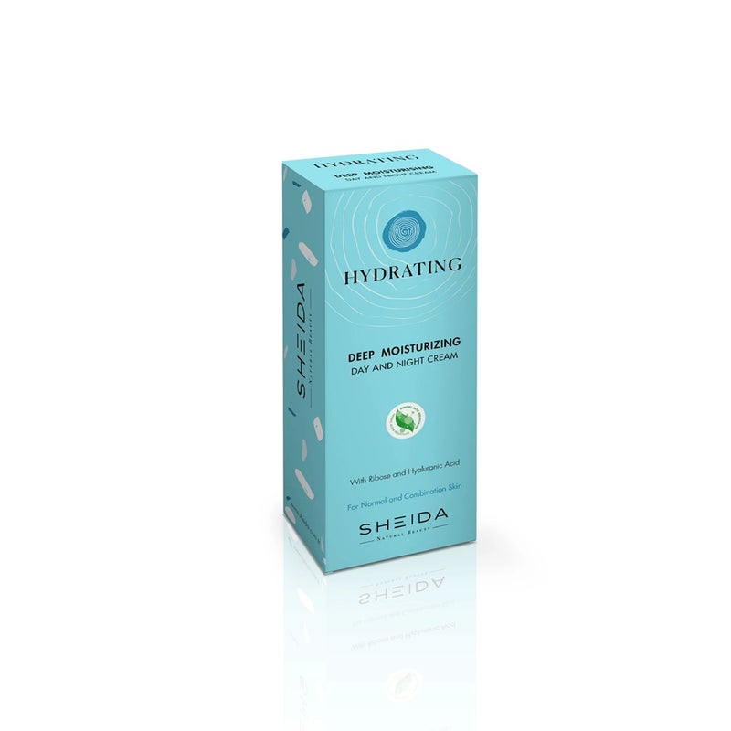 Sheida Hydrating Intensive Moisturizing Daily Care Cream 75ml - For Normal and Combination Skin - Image 3