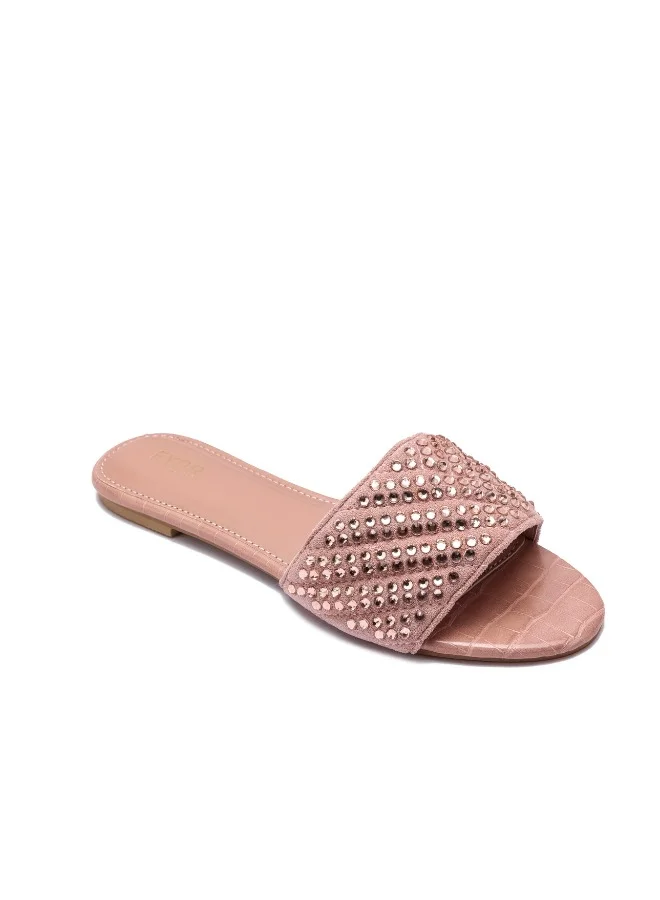 فايور مزين بكريستال مسطح