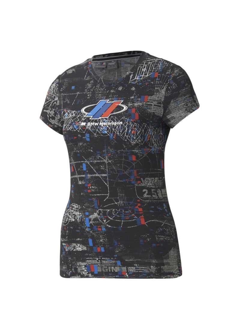 PUMA BMW M Motorsport Womens Short Sleeve Street T-Shirt  - Image 4