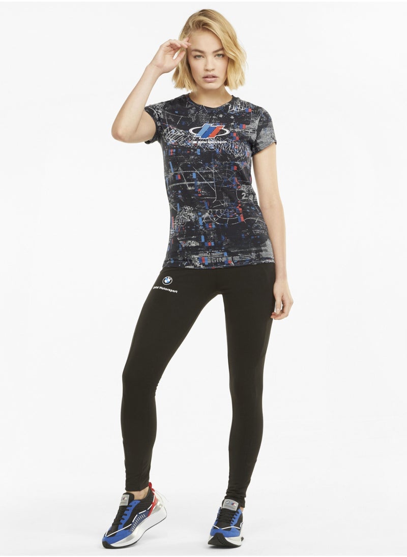 PUMA BMW M Motorsport Womens Short Sleeve Street T-Shirt  - Image 3