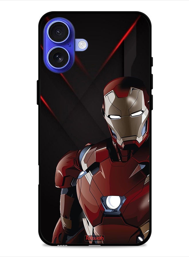 Tolwak Apple iPhone 16 Protective Case Cover Iron Man - Image 1