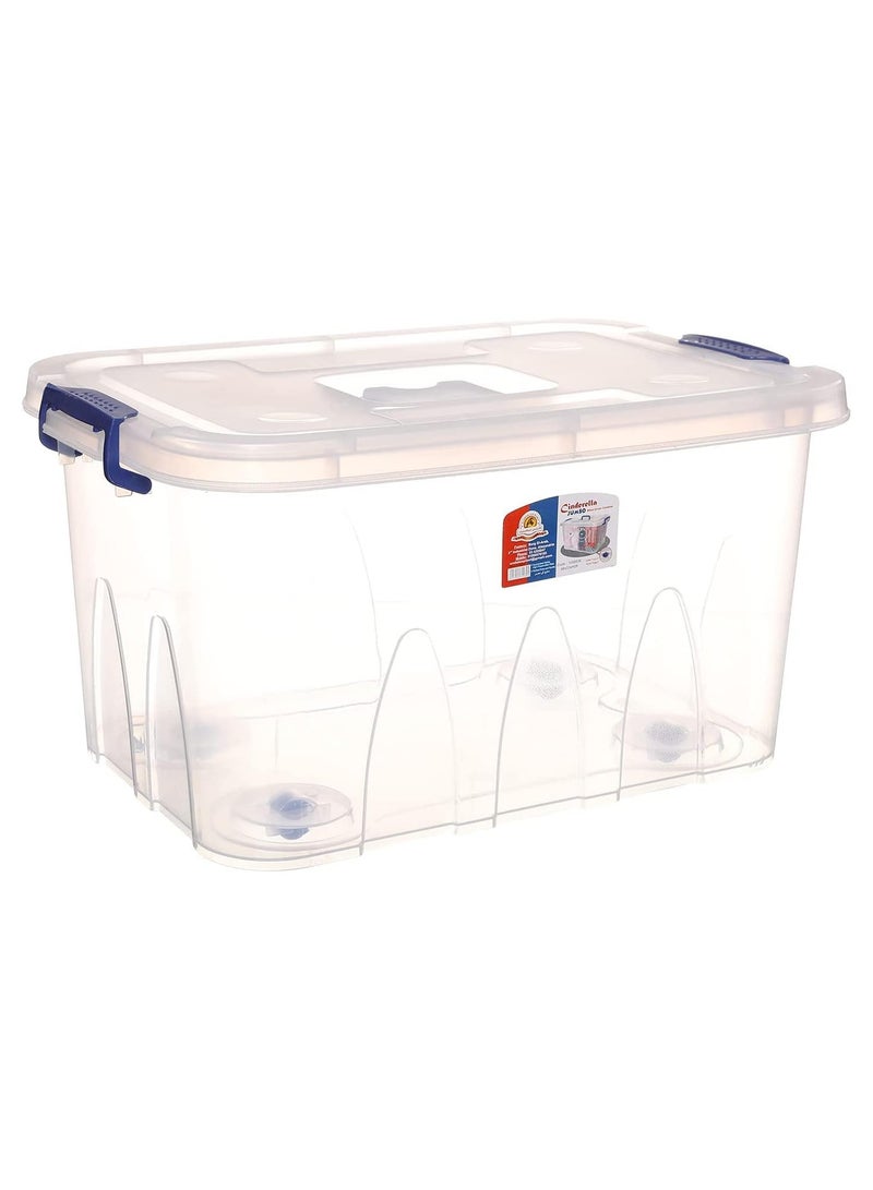 elyassin Plastic Food Container Size 1 - Colors Vary - Image 1