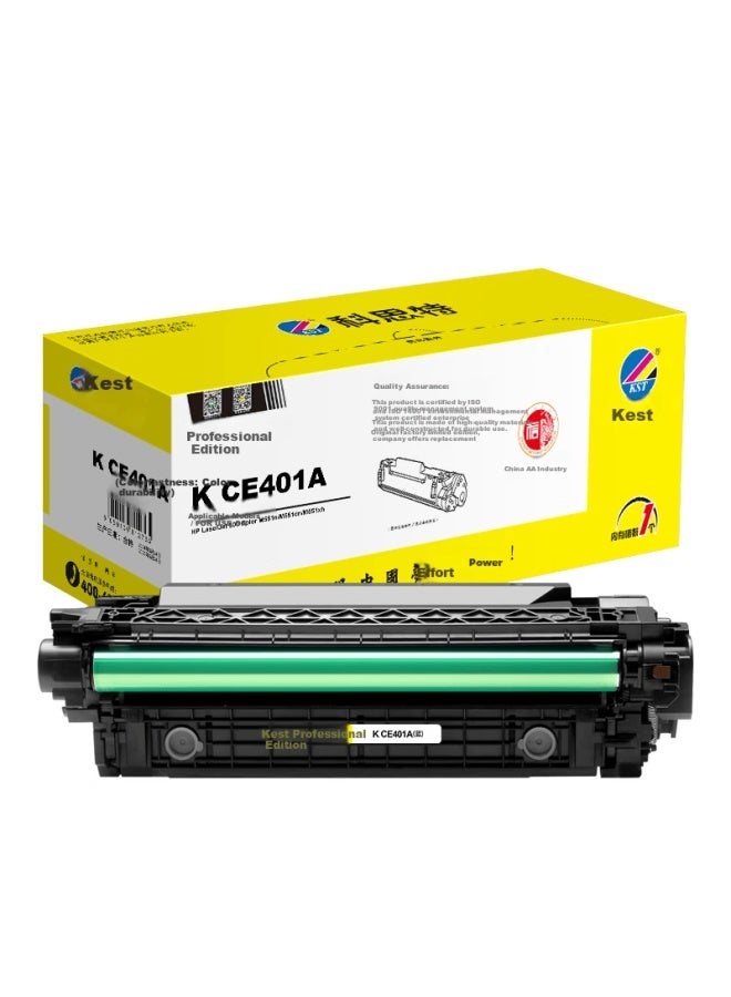 KST Kost K Ce401a Toner Cartridge Compatible With Hp M551n 551dn/fxh 575f/dn Blue Professional Edition - Image 1