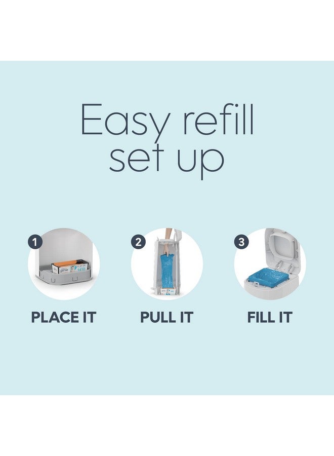 Diaper Genie Easy Roll Refill | 30 Bags Per Refill | Holds Up to 1410 Newborn Diapers | Odor Control | Diaper Pail Refill Bags | Fits Diaper Genie Signature & Platinum Pails - Image 4