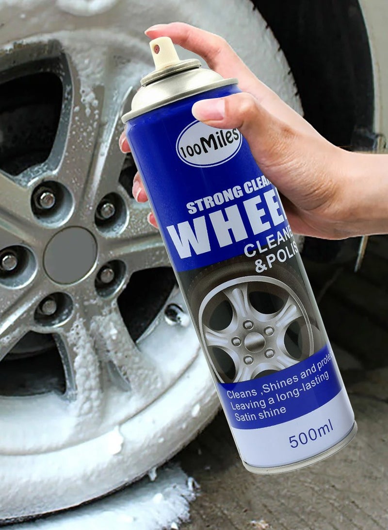 100Miles 500ml Wheel Cleaner: Ultimate Cleaner and Polish for Brilliant for Wheels - 100 MILES - Image 5