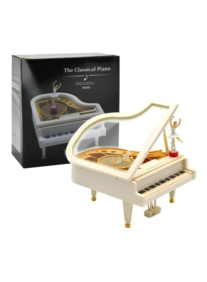 Classical Piano Music Box Wtih Dancer Clockwork - Image 1