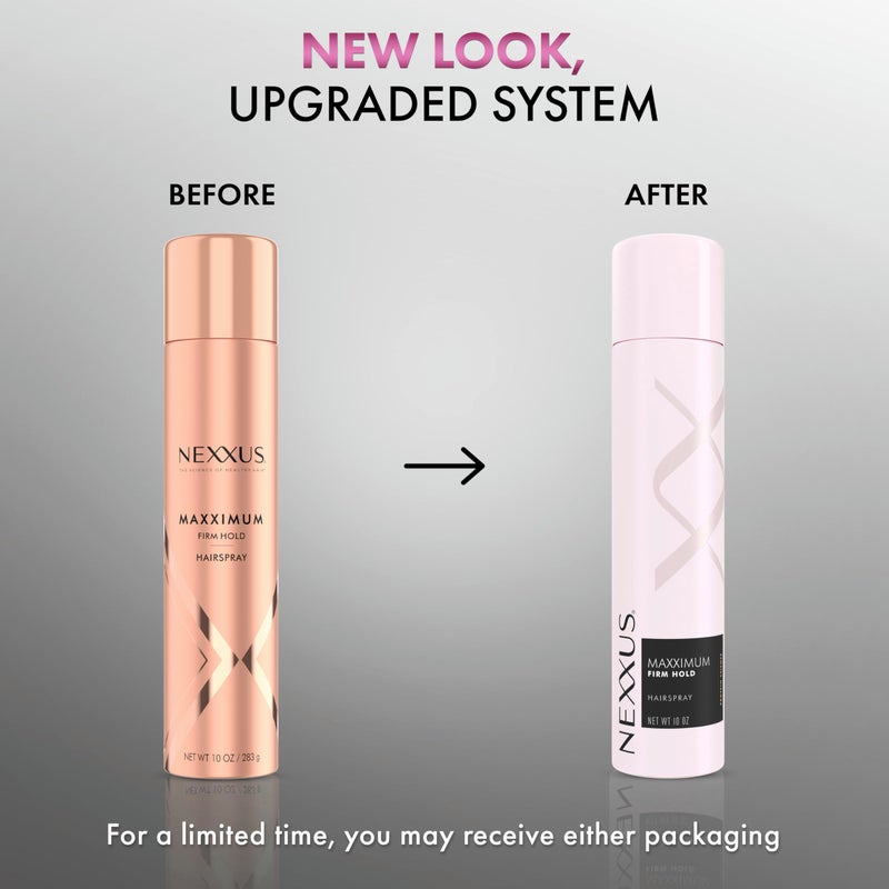 Nexxus Firm Hold Hairspray Maxximum for 72H of firm hold with StyleProtect Technology 10 oz - Image 3