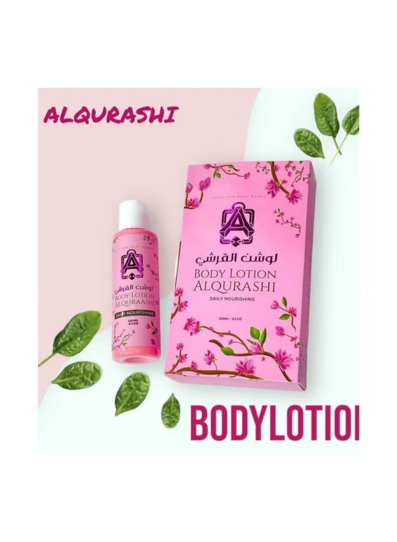 QURAISH Al Qurashi White Musk Body Lotion is a moisturizing and fragrant body lotion enriched with olive oil butter and aloe vera. It provides deep hydration and a long-lasting fragrance for up to 48 hours. - Image 2