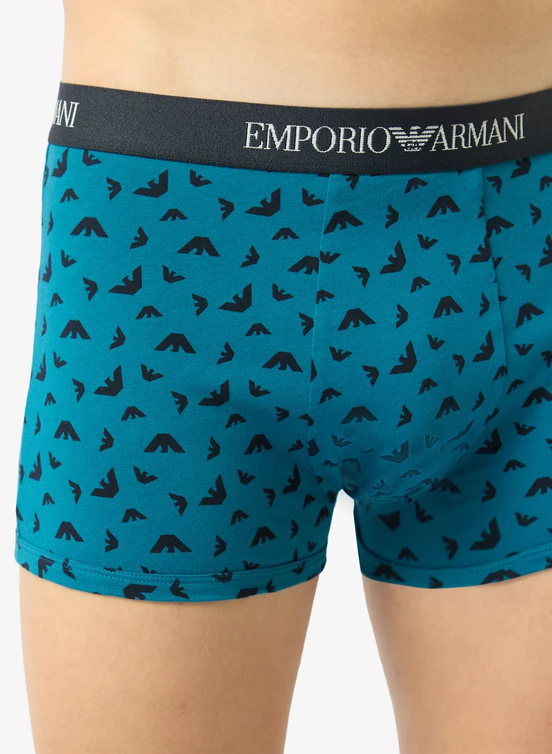 Emporio Armani  3 Pack Of Logo Boxers for Men | Best Price UAE