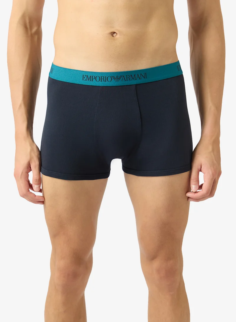 Emporio Armani  3 Pack Of Logo Boxers for Men | Best Price UAE