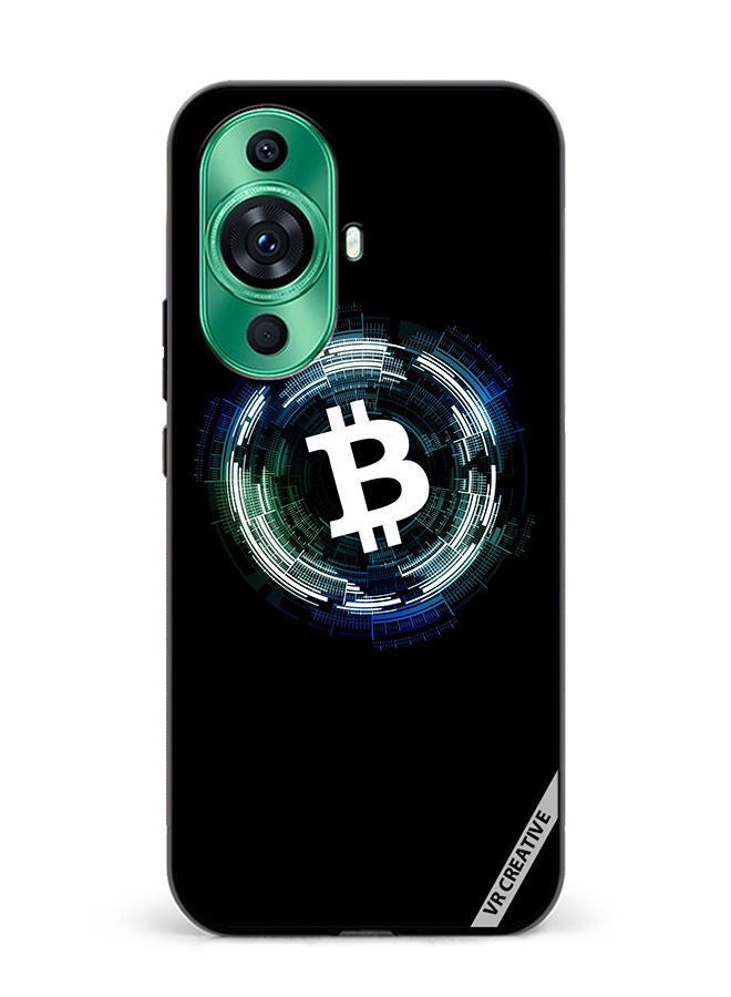 VR CREATIVE Protective Case Cover For Huawei nova 11 Ultra Bitcoin Design Multicolour - Image 1