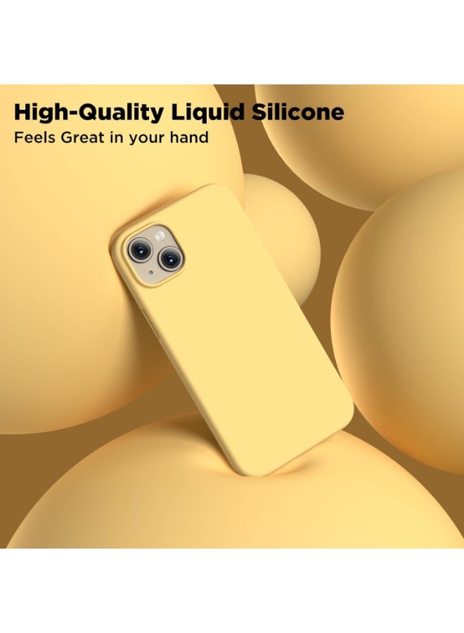 BORTONY iPhone 15 Case Liquid Silicone Anti Scratch Anti Fingerprint Soft Silky Touch Shockproof Protective Cover for Apple iPhone 15 - Image 3