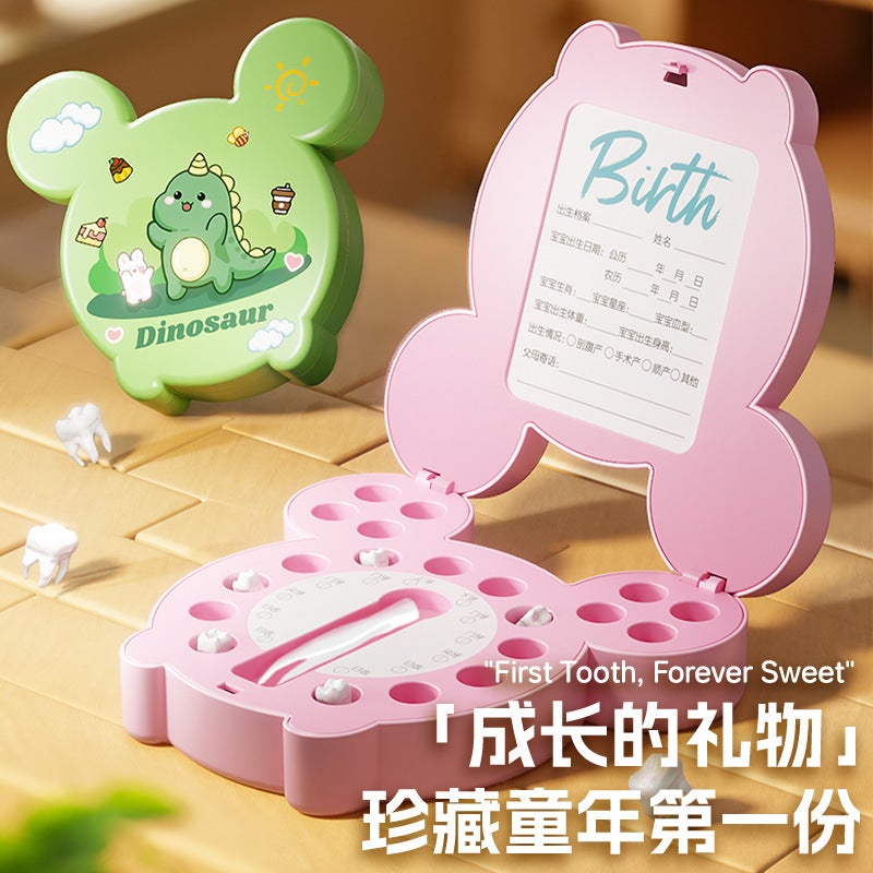 Memorial Collection Of Deciduous Teeth Box, Deciduous Teeth Storage Box For Infants And Toddlers, Fetal Hair Baby Sale - Image 2