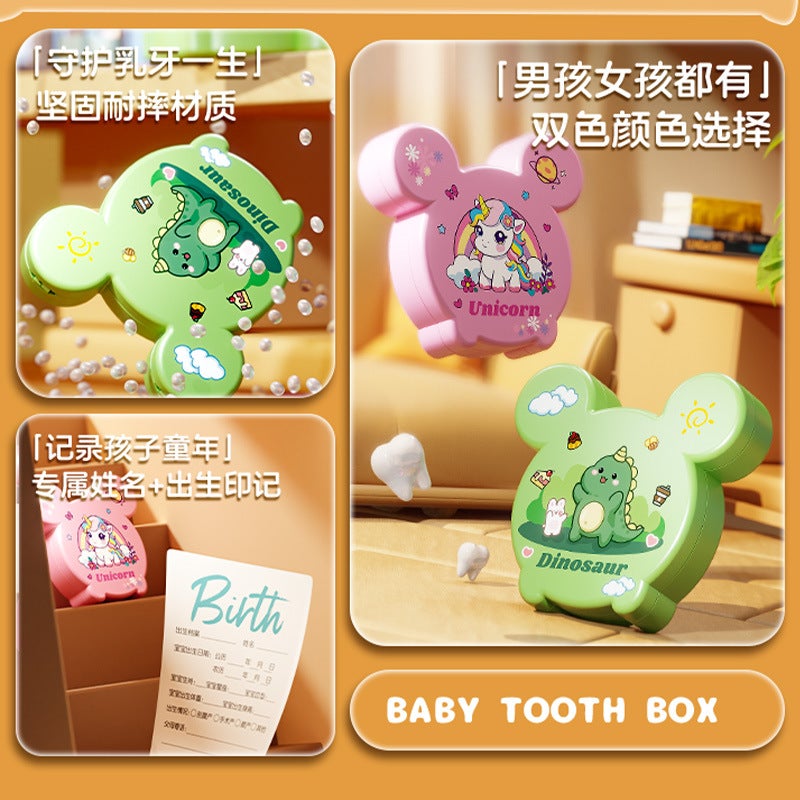 Memorial Collection Of Deciduous Teeth Box, Deciduous Teeth Storage Box For Infants And Toddlers, Fetal Hair Baby Sale - Image 4