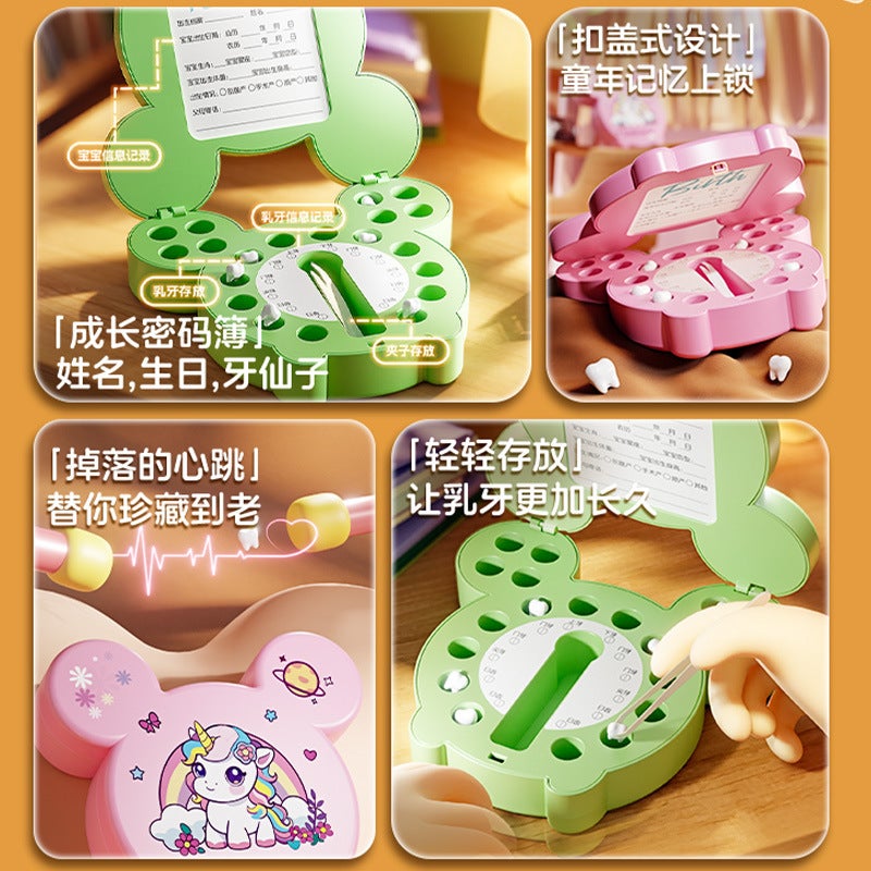 Memorial Collection Of Deciduous Teeth Box, Deciduous Teeth Storage Box For Infants And Toddlers, Fetal Hair Baby Sale - Image 3