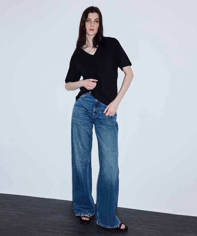 Ipekyol V-Neck Basic T-Shirt