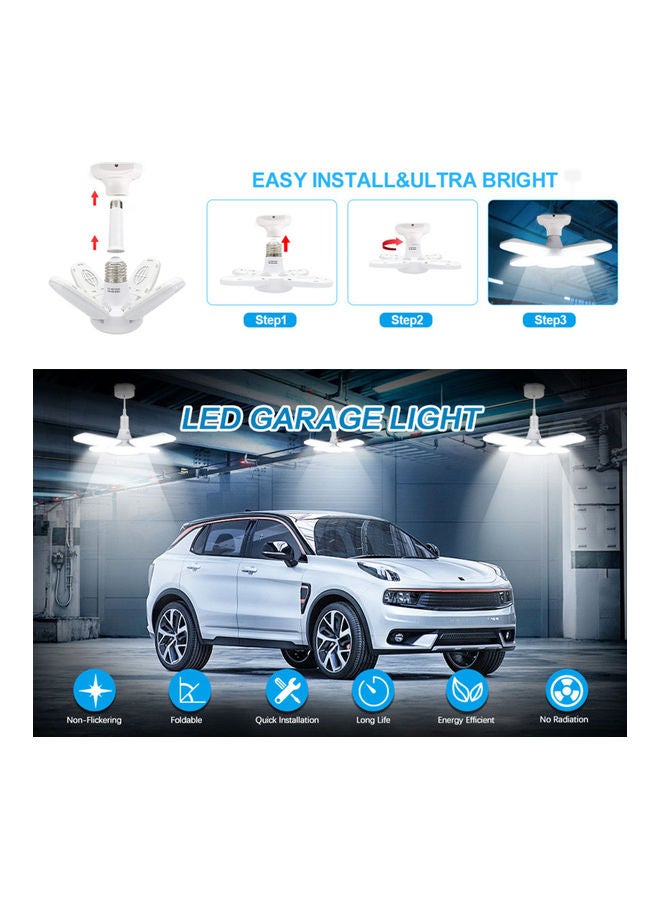 Loquat LED Garage Lights With 4 Adjustable Panels - Image 3