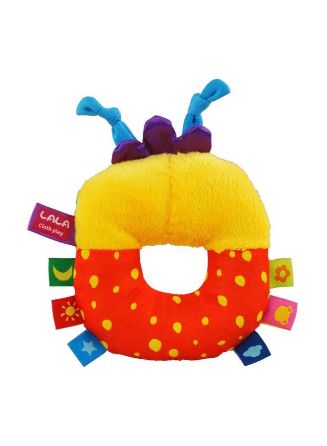 Lala Cute Cloth Doll Baby Rattle Animal Toy Color Printing Hand Toy For Infants-Color:Flower Hen Rocker - Image 4